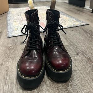 Dr. Martens Jadon Platform Vegan Leather Boots